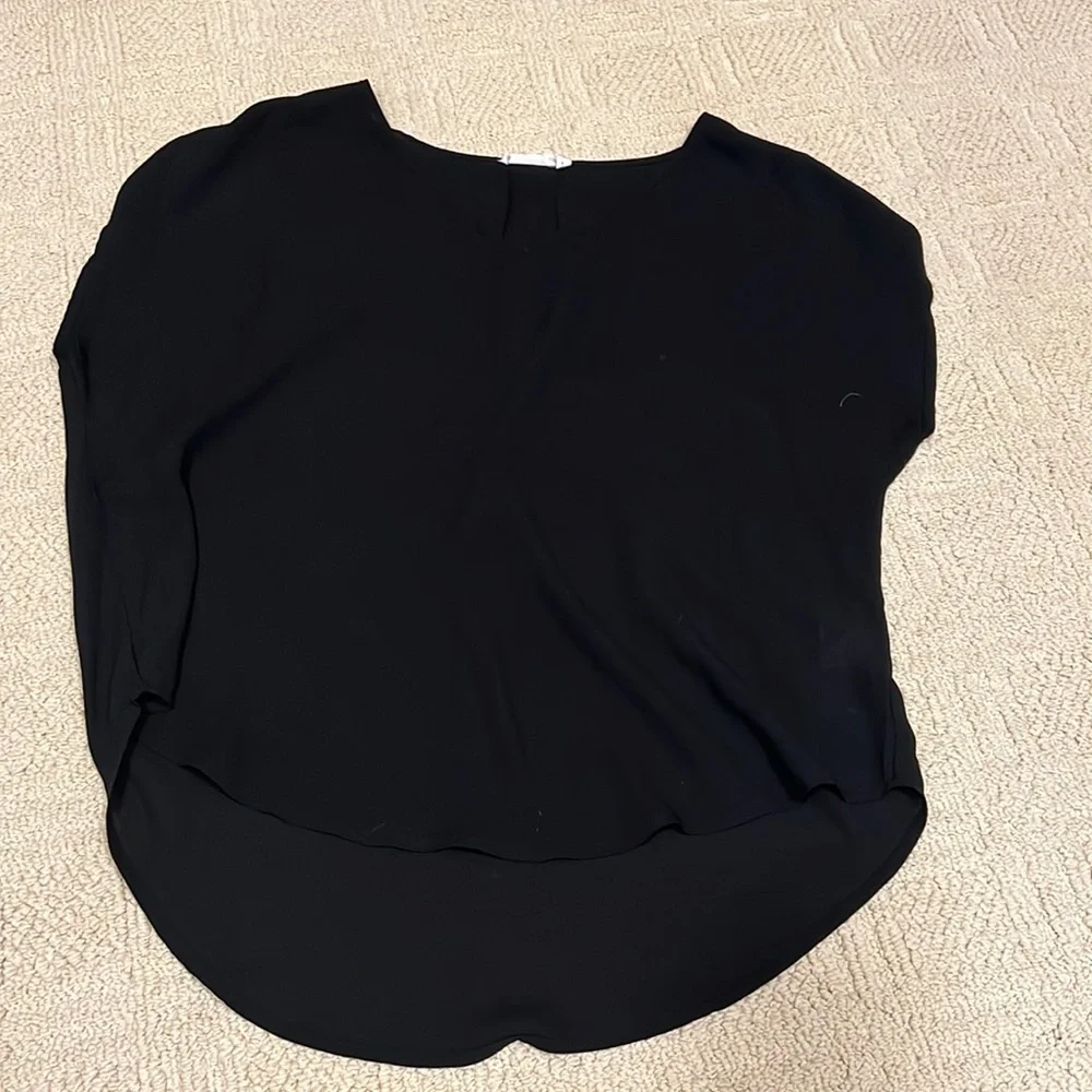 High-low Crepe Top - Picture 1 of 1